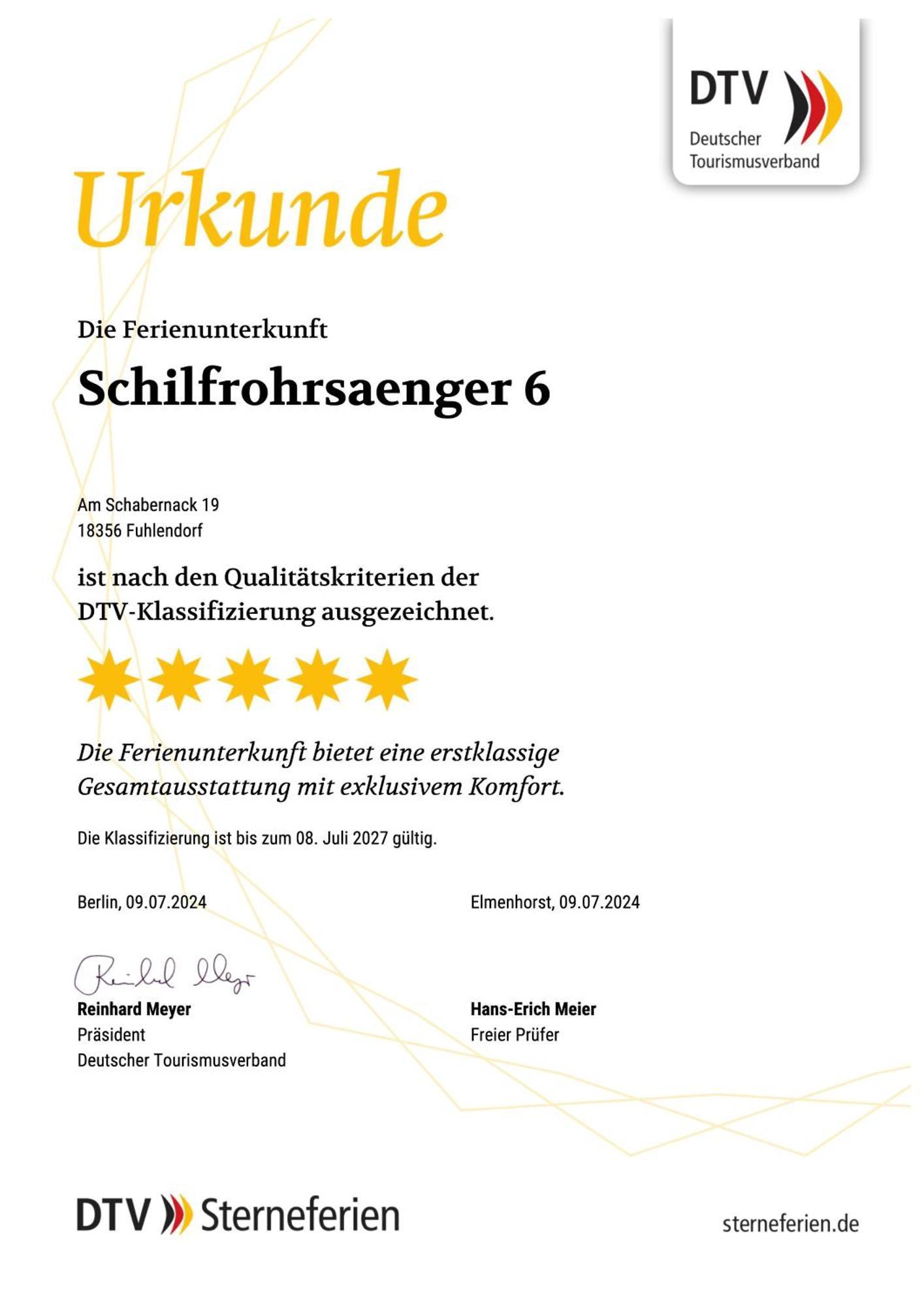 Ferienhaus Schilfrohrsaenger 6 Fuhlendorf (Mecklenburg-Vorpommern) Exterior foto